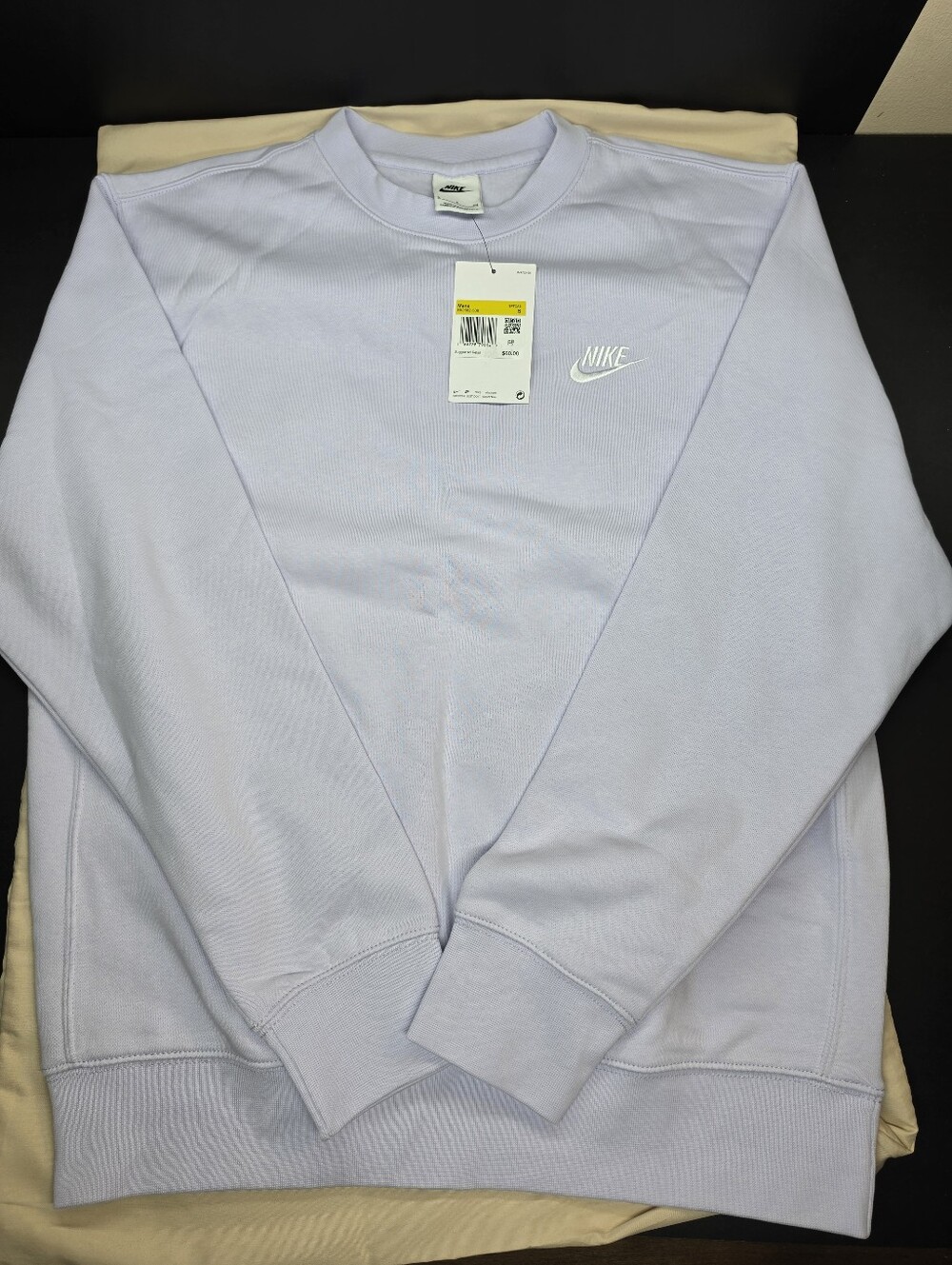 Nike Light Purple/Blue Crewneck Sweater Size S